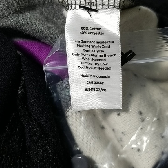 Talbots Women's Sweater Size S Button Neck Cotton Blend Knit Colour Block - Picture 5 of 7